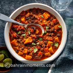 Sweet Potato and Black Bean Chili