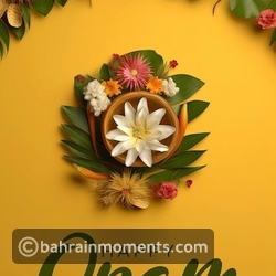 This Onam Greeting Highlights Pookalam