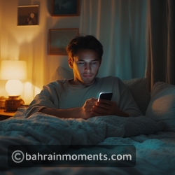 Cut screen time before bed (or use a blue light filter)