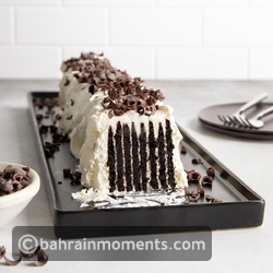 Homemade Chocolate Wafer Cake