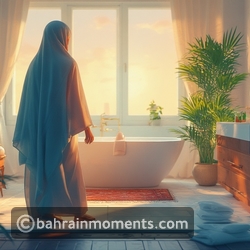 Move gently and shower after sweating