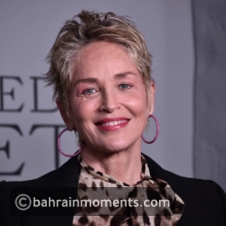 Actor Sharon Stone is 64.